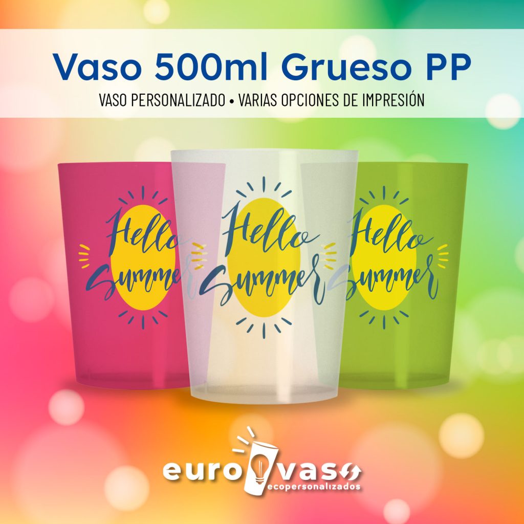 Vaso personalizado para fiestas y celebraciones