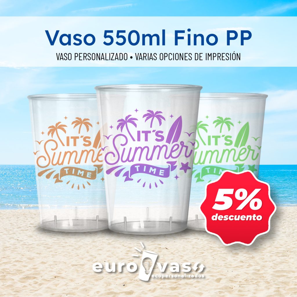 Vaso personalizado para fiestas y celebraciones